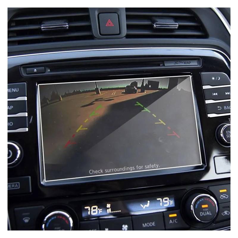 Für Nissan Für Maxima 2019 2018 2017 2016 8-Zoll-GPS-Displayschutzfolie Autozubehör Navigationsbildschirm Hartglasfolie Navigation Schutzfolie Aus Gehärtetem Glas von HMGWLCGH