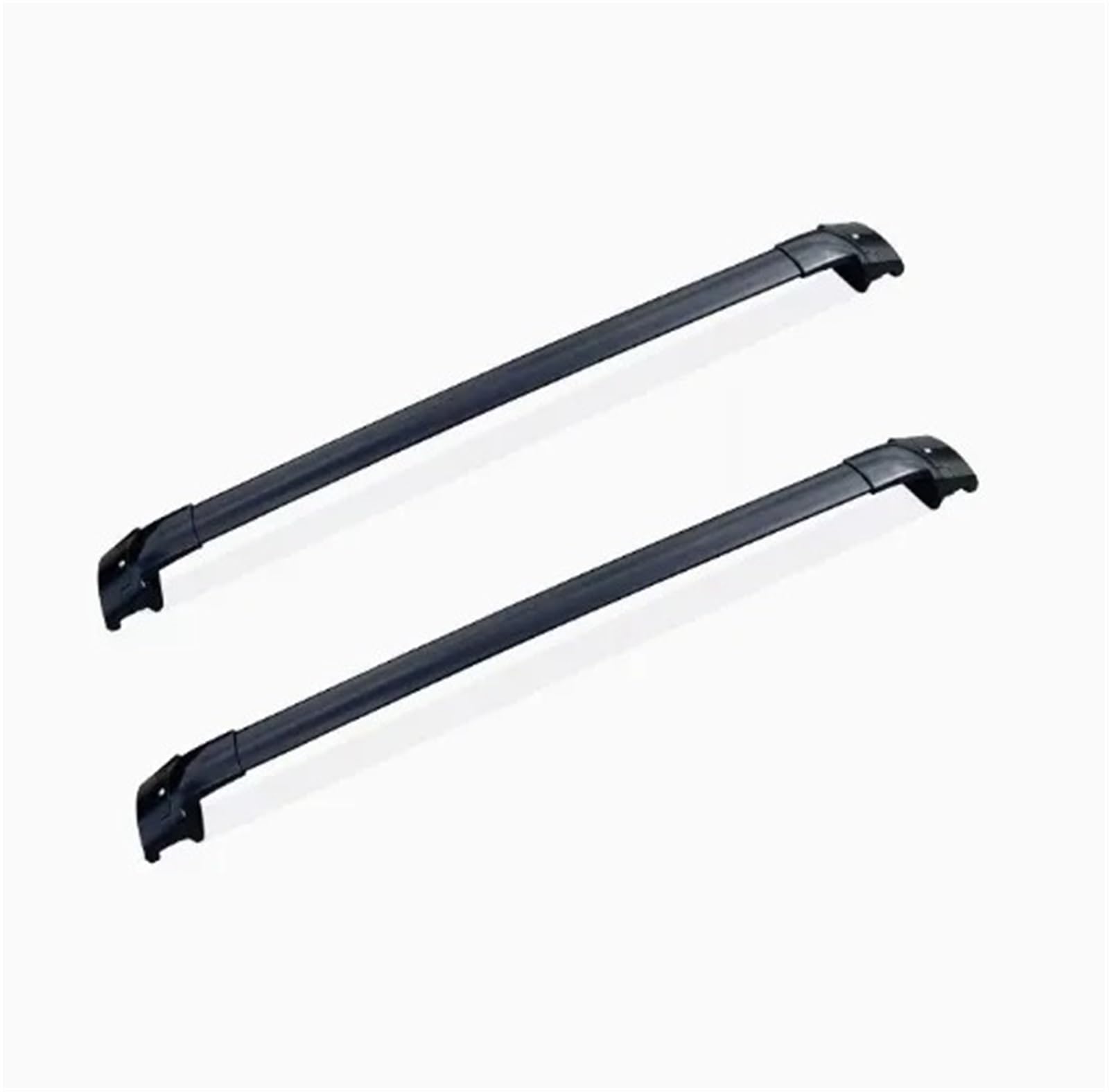 Für Toyota Für Fortuner 2011-2023 Dachträger Schienen Träger Querstangen Querstangen Aluminium Schwarz 2PCs Dachträger Querstange Dachträger von HMGWLCGH