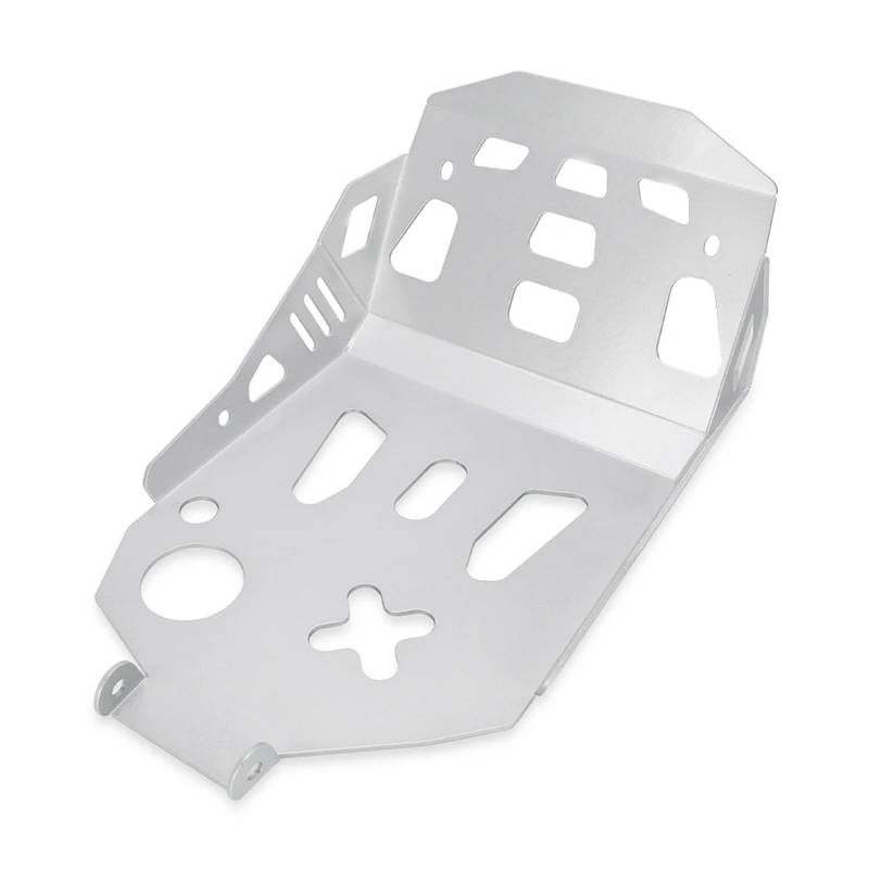 Für Voge Für Valico 300 Für Rallye 2023-2025 Motorrad CNC Skid Plate Motorsockelschutz Schutz Chassis Spoiler Zubehör Schutzabdeckung Motorradmotoren(Silver) von HMGWLCGH