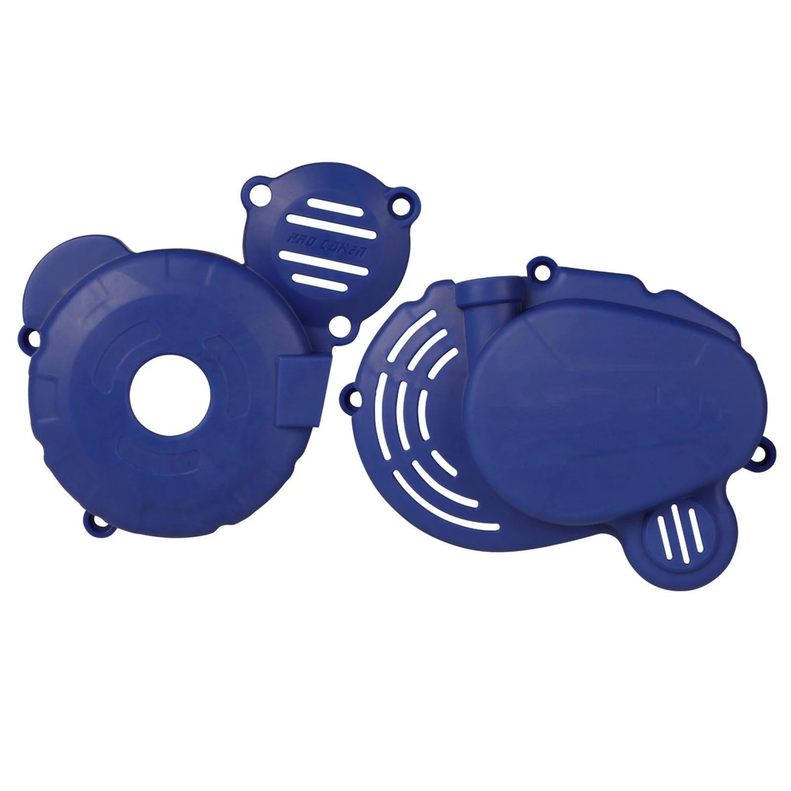 Für ZongShen Für CB250F ZS172FMM-3 Motor Für KAYO T4 Für GUIZUN Für XMOSUER Motorrad Motor Kupplung Schutz Wasserpumpe Abdeckung Zündung Schutzabdeckung Motorradmotoren(Blue 2 Set) von HMGWLCGH