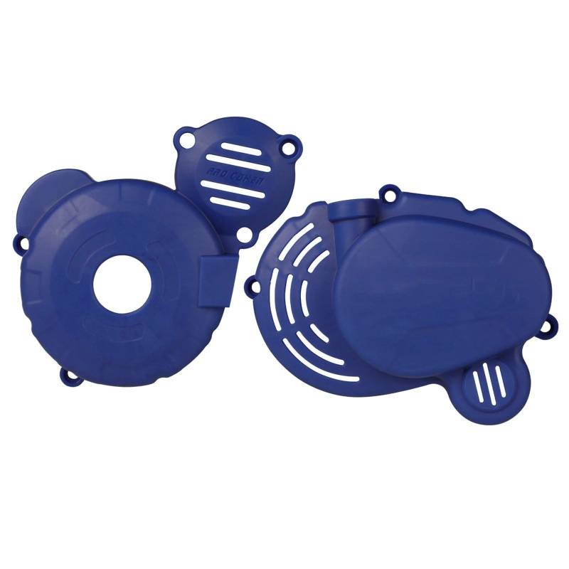 Für ZongShen Für CB250F ZS172FMM-3 Motor Für KAYO T4 Für GUIZUN Für XMOSUER Motorrad Motor Kupplung Schutz Wasserpumpe Abdeckung Zündung Schutzabdeckung Motorradmotoren(Blue 2 Set) von HMGWLCGH