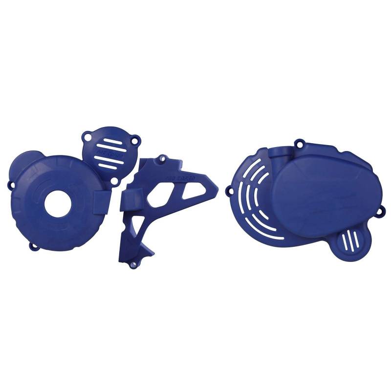 Für ZongShen Für CB250F ZS172FMM-3 Motor Für KAYO T4 Für GUIZUN Für XMOSUER Motorrad Motor Kupplung Schutz Wasserpumpe Abdeckung Zündung Schutzabdeckung Motorradmotoren(Blue 3 Set) von HMGWLCGH