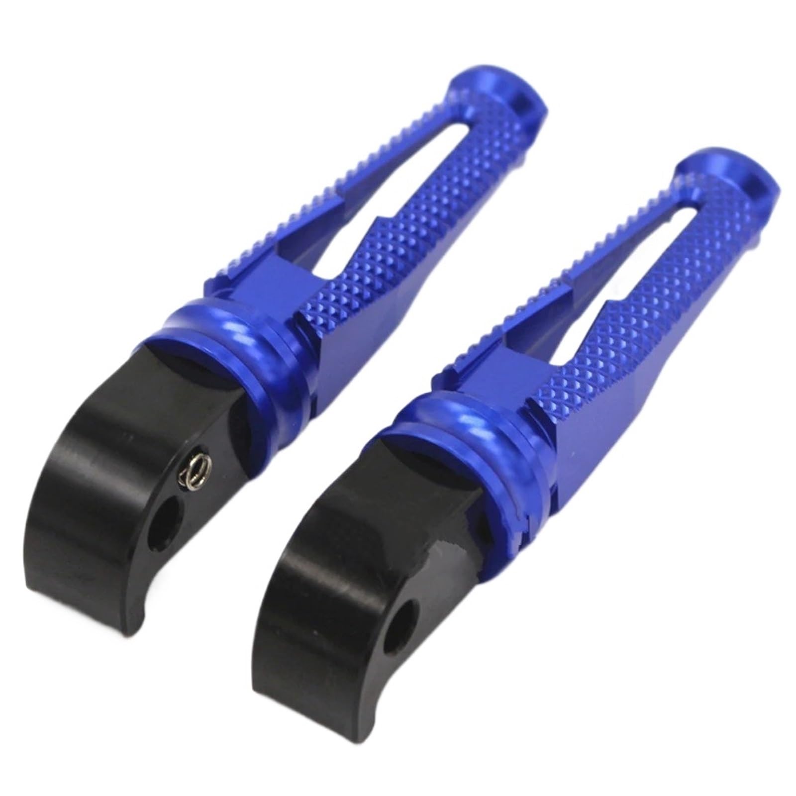 Fußstütze Motorrad Für MT03 Für MT07 Für MT09 Für MT25 Für XJ6 Hinten Fußstütze Fuß Peg Passagier Pedal Motorrad Zubehör Moto Fußrasten(Blue) von HMGWLCGH