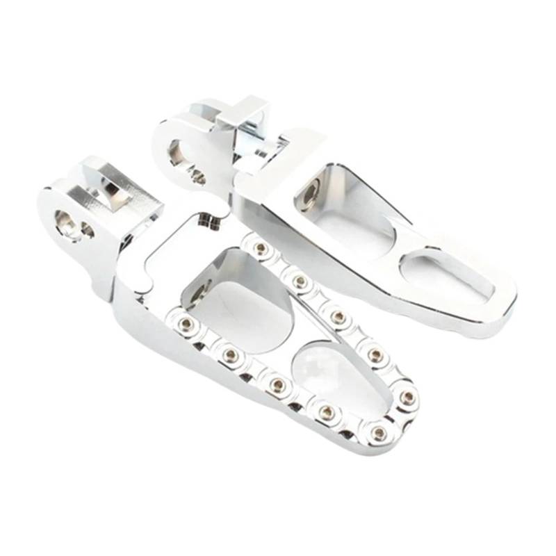 Fußstütze Motorrad Für Triumph Für Bonneville Für T100 Für T900 2001-2015 Motorrad CNC 1 Paar Fußrasten Pedale Fußstützen Aluminium Moto Fußrasten(S Rear Pedal) von HMGWLCGH