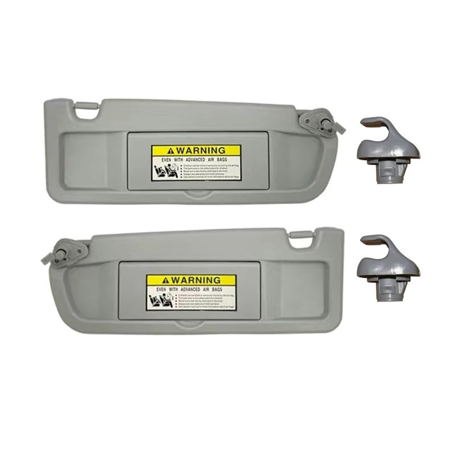 Innere Sonnenblende Für Civic 2006 2007 2008 2009 2010 2011 83230-SNA-A01ZB Links Fahrer Rechts Passagier Seite Sonnenblende Schatten Sonnenblende Sonnenschirm Fenster-Sonnenblende(Gray A) von HMGWLCGH