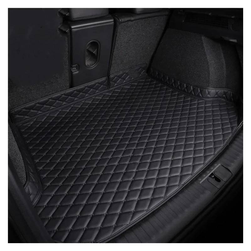 Kofferraum Schutzmatten Für 3er-Serie Für E91 Touring 2005–2011 Auto Heck Kofferraummatten Universelle Wasserdichte Pads Automatten Tablett Teppich Schlammteppich rutschfest Kofferraumwanne(All black) von HMGWLCGH