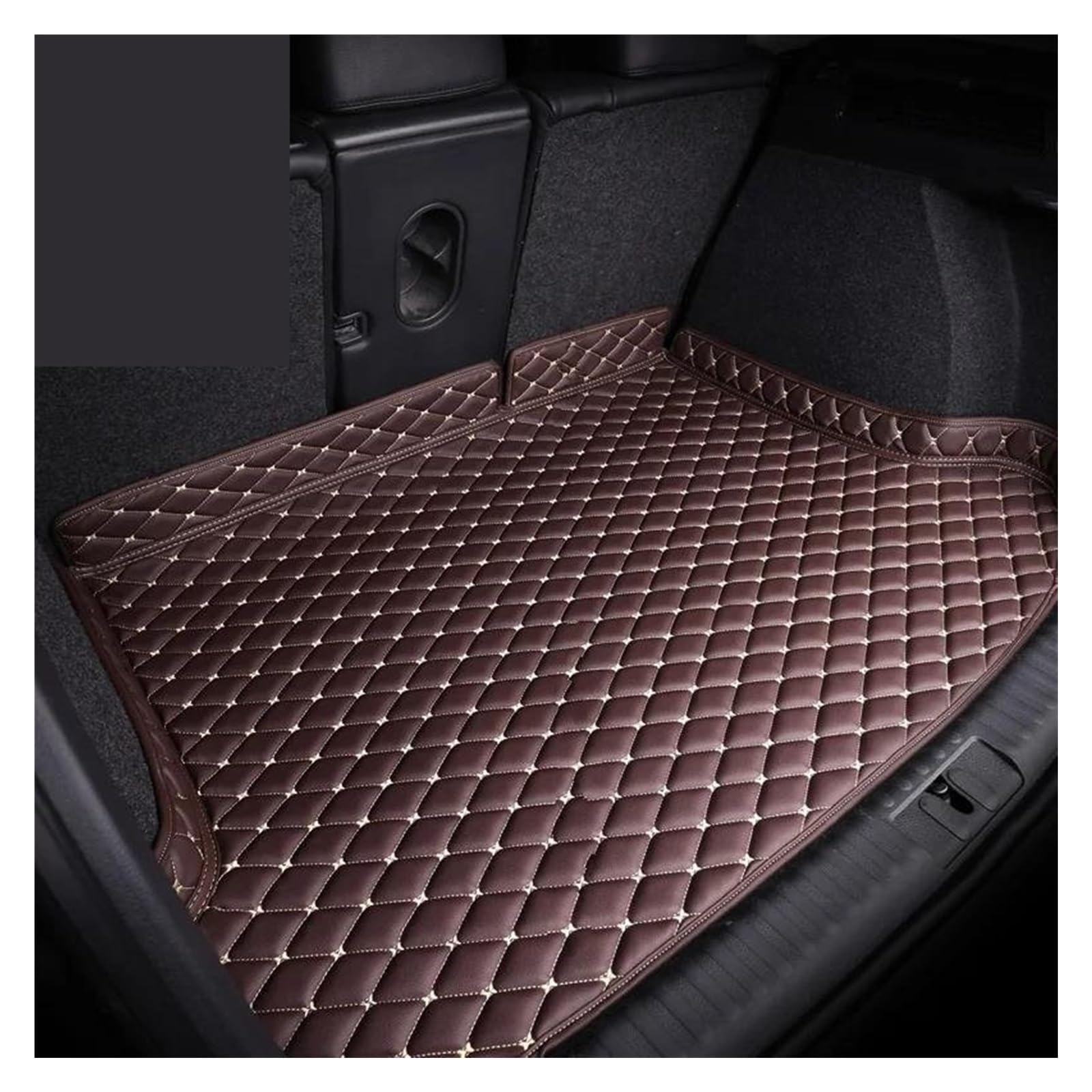 Kofferraum Schutzmatten Für 3er-Serie Für E91 Touring 2005–2011 Auto Heck Kofferraummatten Universelle wasserdichte Pads Automatten Tablett Teppich Schlammteppich rutschfest Kofferraumwanne(Coffee) von HMGWLCGH