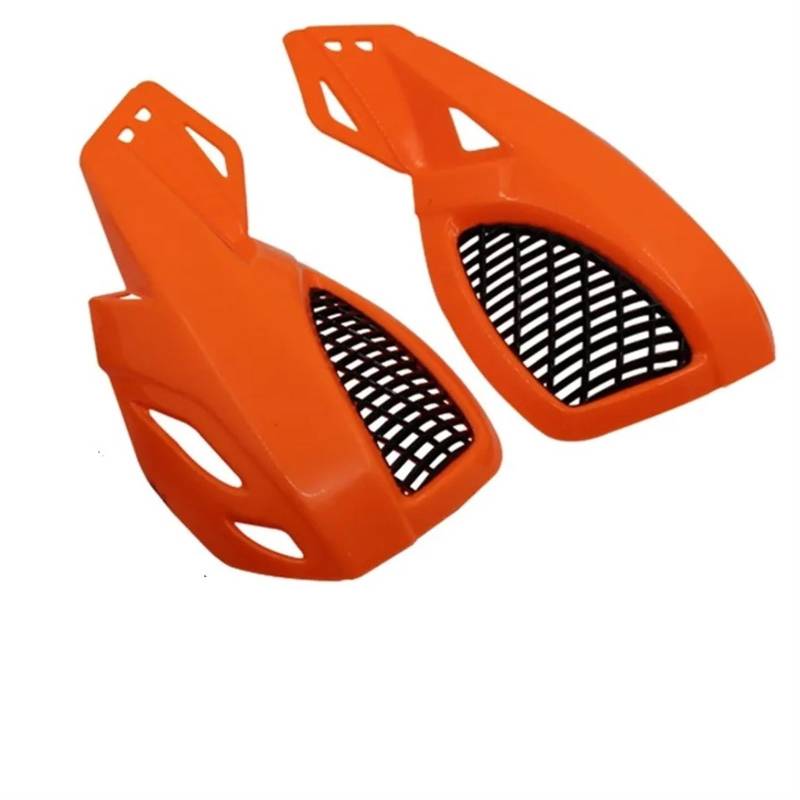 Lenker Handschutz Für EXC Für EXCF SX Für SXF Für SXS Für MXC MX XC Für XCW Für XCF Für XCFW Für EGS LC4 Motorradhandprotektoren Handprotektoren Motocross Dirt Bike Motorrad Lenkerschutz(Orange) von HMGWLCGH