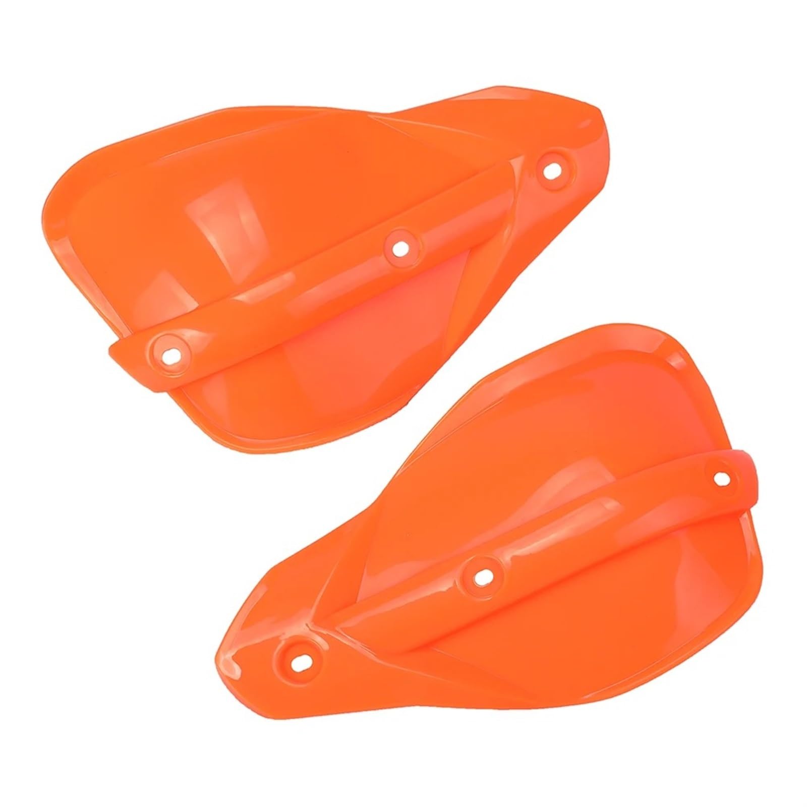 Lenker Handschutz Universal 1 Paar Motorrad Handschützer Teile Handschutz Schutz Abdeckung Schutz Kunststoff Platte Motorrad Lenkerschutz(Orange) von HMGWLCGH