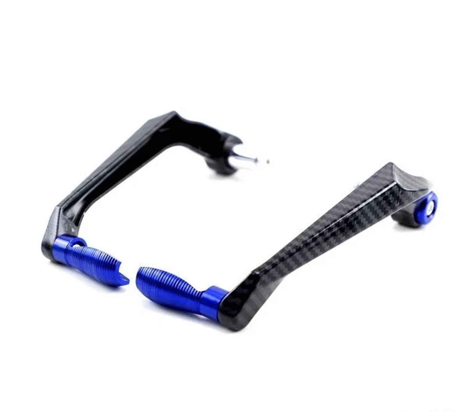 Lenker Handschutz Universal 3D Gravur 7/8 Lenker Protektoren Für Motorrad Roller Mountainbikes Bremshebel Schutz CNC Aluminium Motorrad Lenkerschutz(Blue) von HMGWLCGH