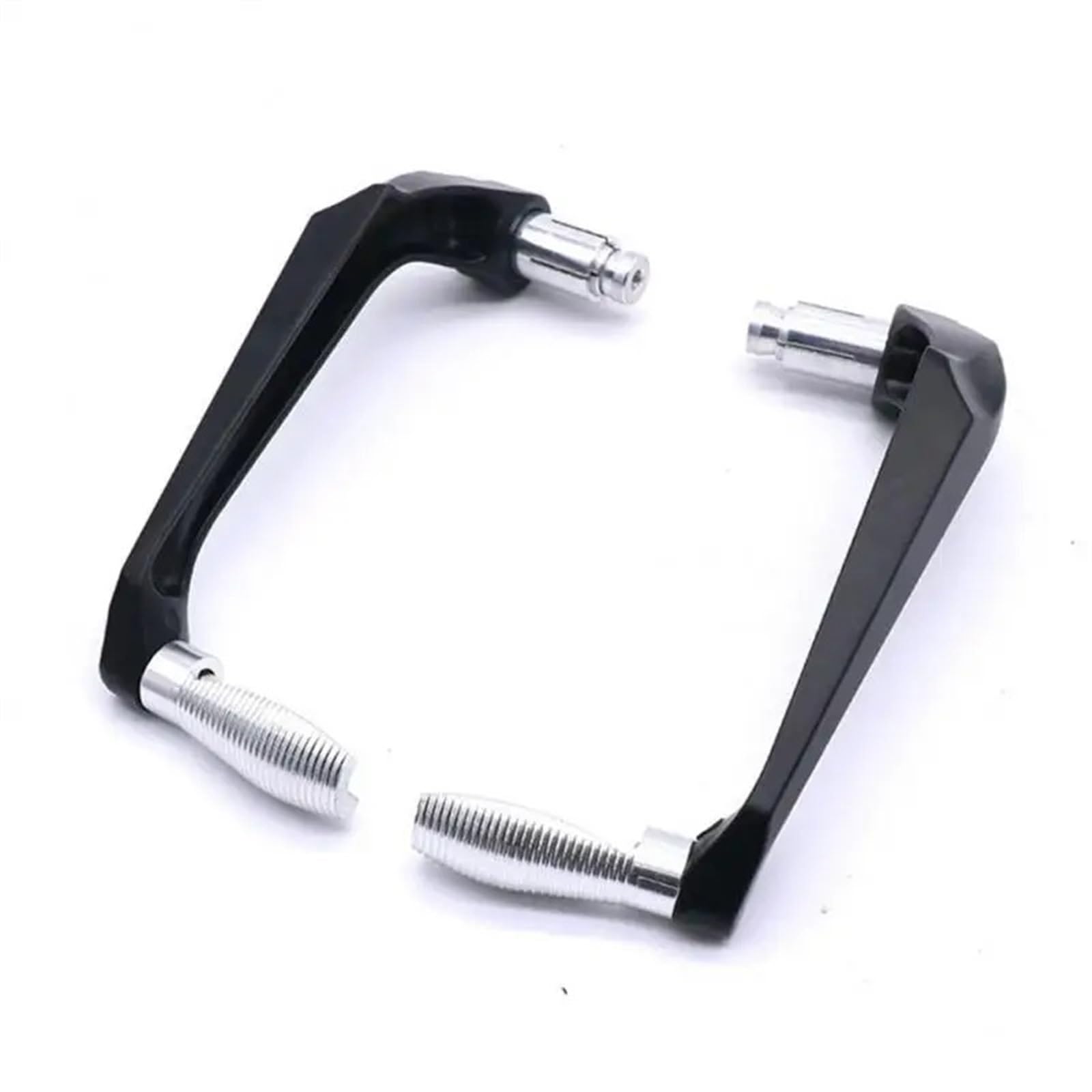 Lenker Handschutz Universal Motorrad Lenker Schutz Aluminium Legierung Haltbarkeit CNC Motorrad Änderung Teile Hebel Protector Schutz Motorrad Lenkerschutz(Sliver) von HMGWLCGH