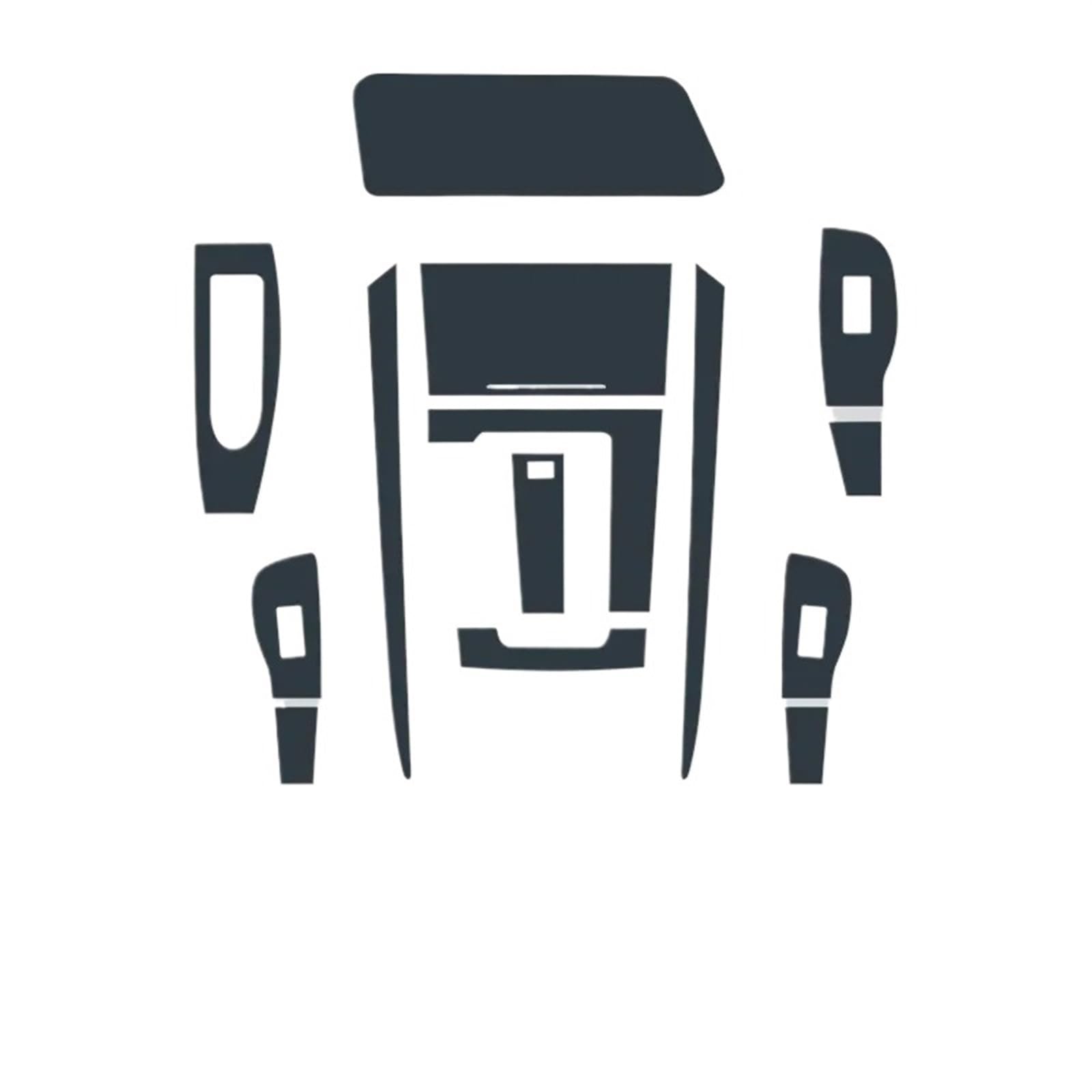 Mittelkonsole Styling Für Mazda CX30 2020 Navigation Center Console Gear Panel Bildschirm TPU Auto-Innenschutzfolie Anti Kratz Reparatur Aufkleber Mittelkonsole Verkleidung(Style C for LHD) von HMGWLCGH