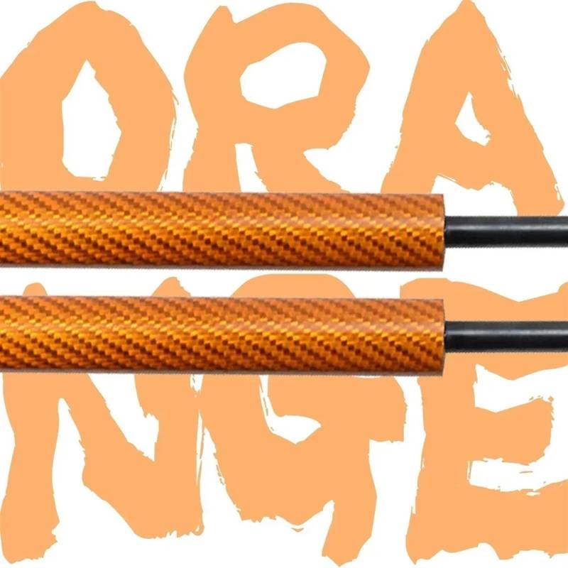 Motorhaubendämpfer Für Suzuki Für Vitara Für Escudo ET TA 1988-1998 Gas Strut Lift Unterstützung Vorderen Haube Ändern Gas Quellen Schock Haube Dämpfer Motorhaube Streben(Orange Carbon Fiber) von HMGWLCGH