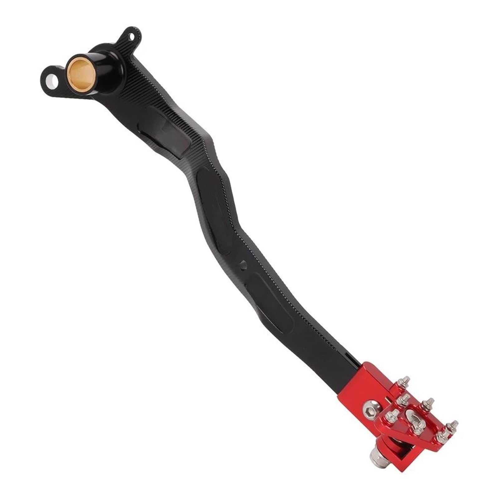 Motorrad Fußrasten Für Banshee Für YFZ 350 Für YFZ350 1987-2006 Motorrad CNC Hinten Fuß Bremshebel Pedal Moto Fußrasten(Red) von HMGWLCGH