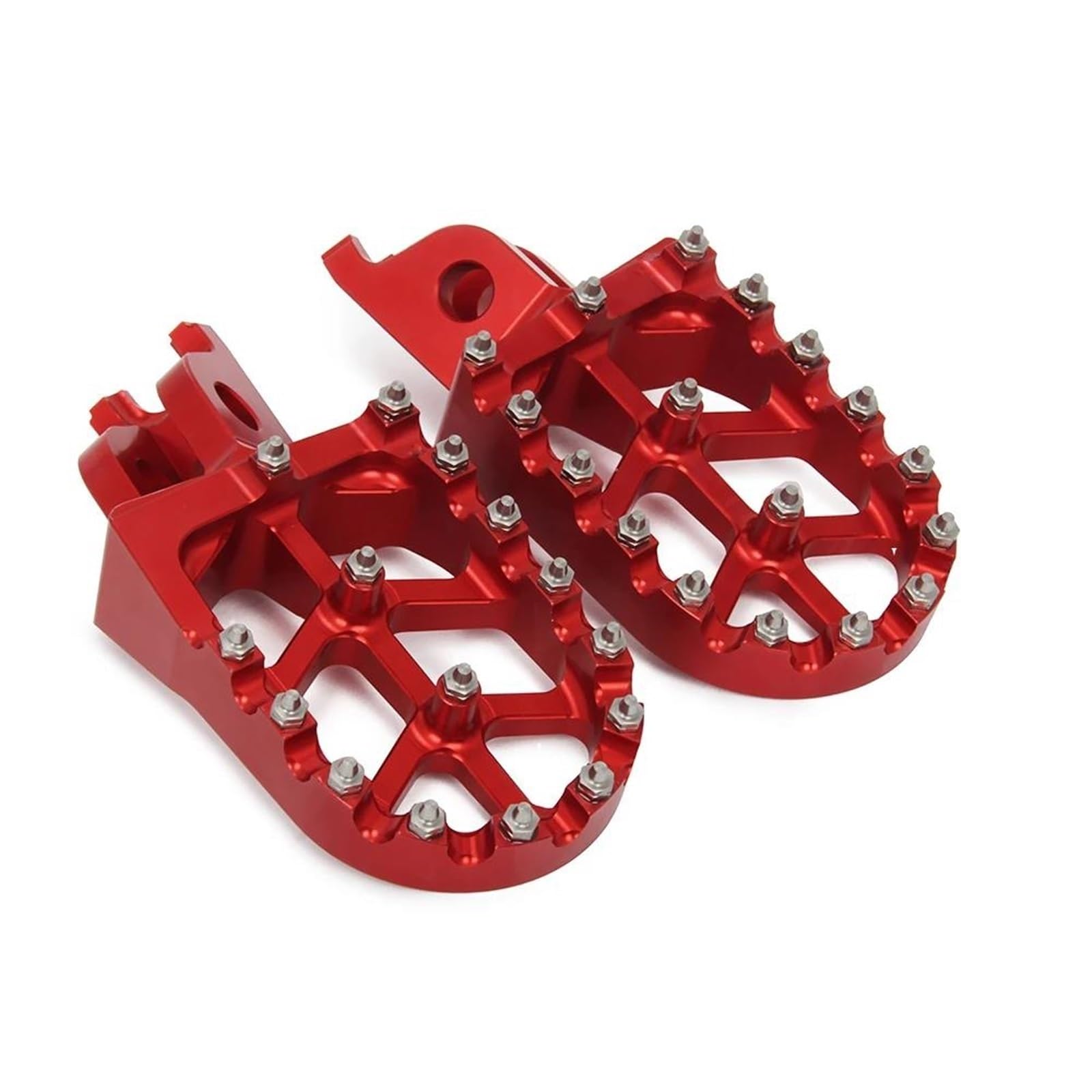 Motorrad Fußrasten Für CRF250R 2010-2015 Motorrad CNC Schalthebel Fußrasten Rest Fußstützen Pedal Fußrasten Moto Fußrasten(Foot Pegs) von HMGWLCGH