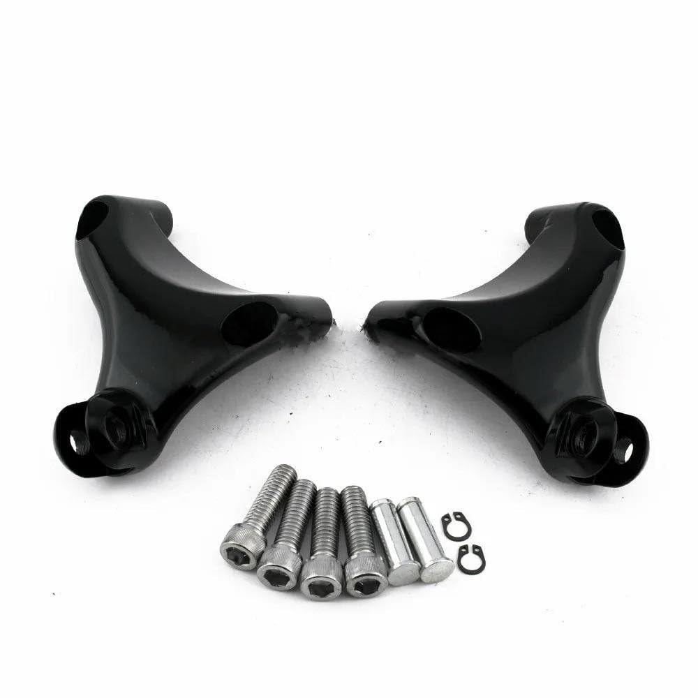 Motorrad Fußrasten Für Sportster Für XL 883 1200 883C 883L 2004-2013 Hinten Fußrasten Pegs Pedal Passagier Fußrasten Montage W/Montage Moto Fußrasten(Foot Pegs Bracket) von HMGWLCGH