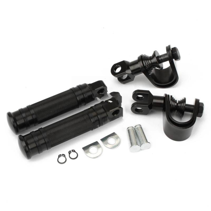 Motorrad Fußrasten Für Touring Für Dyna XL Motorrad Pegs 1 "25mm 1,25" 32mm Crash Bar Motor Schutz Autobahn Fuß Peg Schellen Montieren Fußstützen CNC Moto Fußrasten(Clamps) von HMGWLCGH