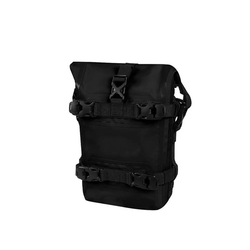 Motorradrahmen Tasche Für TENERE700 Motorradrahmen Crash Bars wasserdichte Tasche Stoßfänger Reparatur Werkzeug Platzierung Tasche Motorrad Tasche(Black) von HMGWLCGH