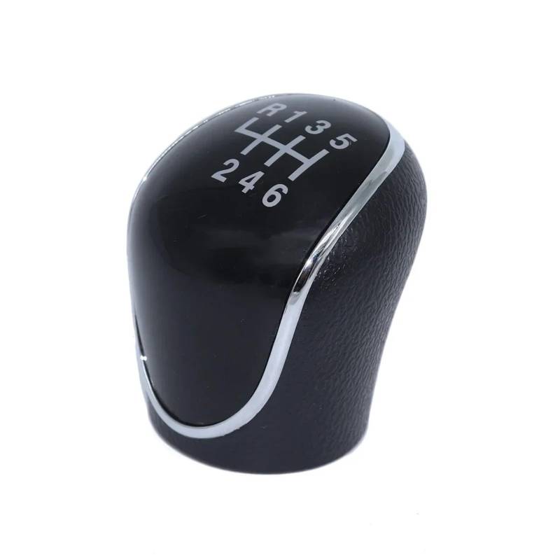 Schaltknaufkopf Automatik Für Mitsubishi Für Outlander II 2006-2012 Für Sentra B16 6SP +R MT Schaltknauf GearStick Hebel Stift Shifter Handball Chrom M10 Schwarz Schaltknauf Knauf von HMGWLCGH