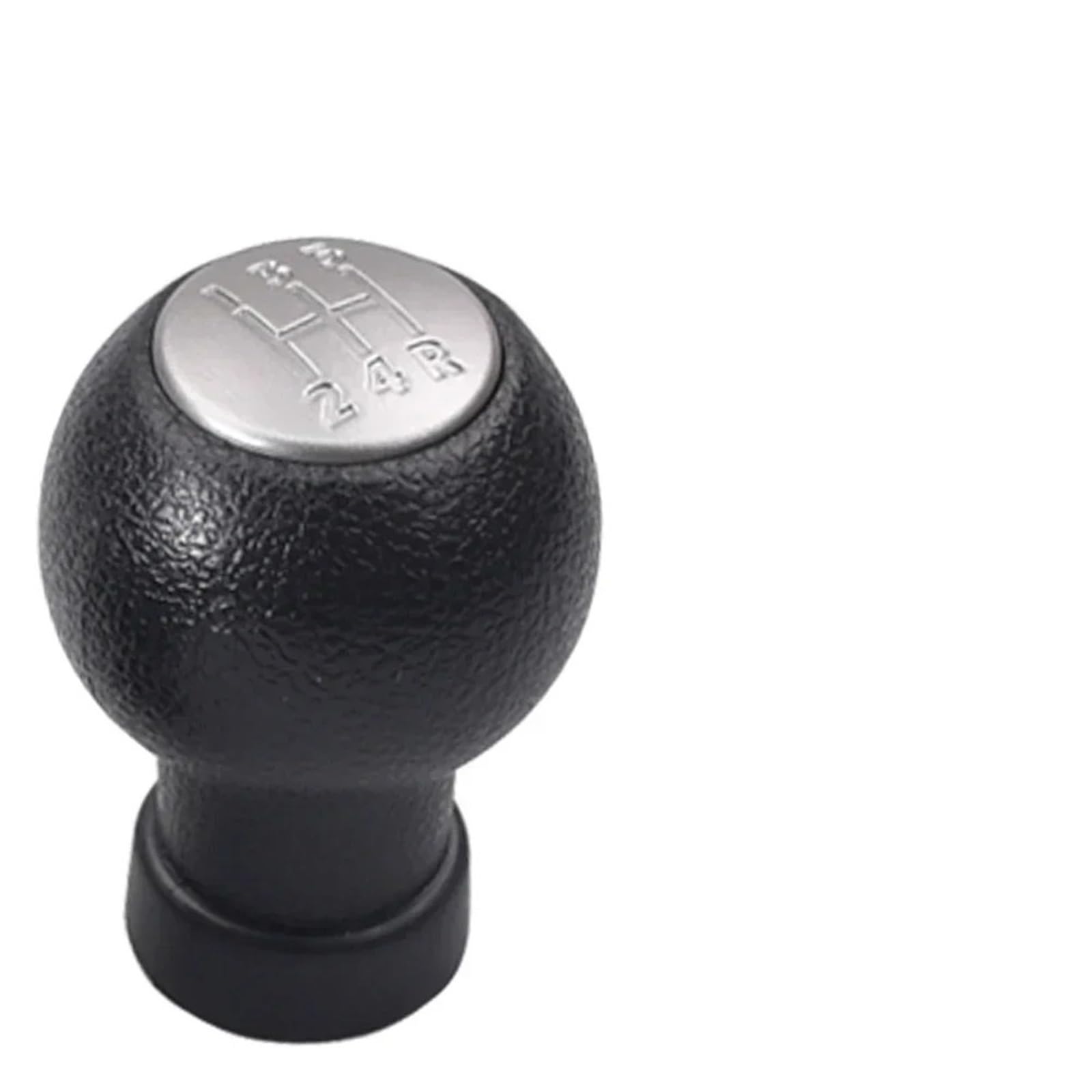 Schaltknaufkopf Automatik Für Suzuki Für Swift 2005-2010 Für Suzuki Für S-Cross Für SX4 Für Alto Auto Schaltknauf Schalthebel Stick Knob Autoteile 5 Gang Manuell Schaltknauf Knauf(D Dumb Silver) von HMGWLCGH