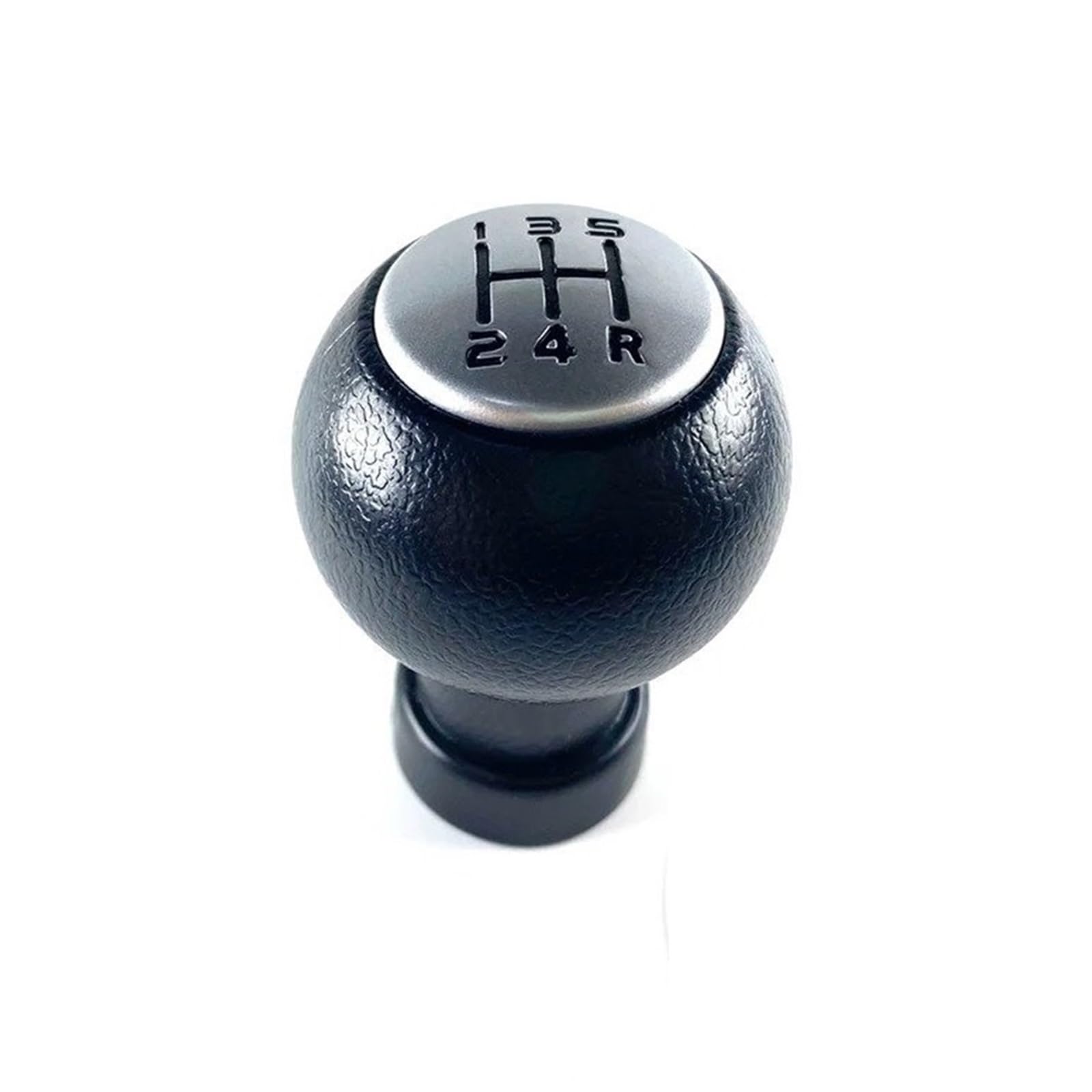 Schaltknaufkopf Automatik Für Suzuki Für Swift 2005-2010 Für Suzuki Für S-Cross SX4 Alto 5-Gang-Schaltknauf Schalthebel Stick Knob Buchse Staubschutz Schaltknauf Knauf(D Model Silver) von HMGWLCGH