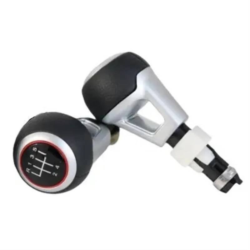 Schaltknaufkopf Automatik Für TT TTS Für A3 S3 Für A4 Für A6 Hebel Sihifter Stick Stift Griff Kopf Manuelle 5 6 Geschwindigkeit Getriebe Shifter Stick Knob HandBall Schaltknauf Knauf(5 Speed no holeB) von HMGWLCGH