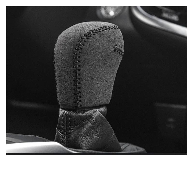 Schaltknaufkopf Automatik Für Toyota Für Camry 2018 2019 2020 2021 2022 2023 Auto Shift Griff Glovesr Fall Shift Anti-Slip Grip Hülse Schaltknauf Knauf(Suede Black Thread) von HMGWLCGH