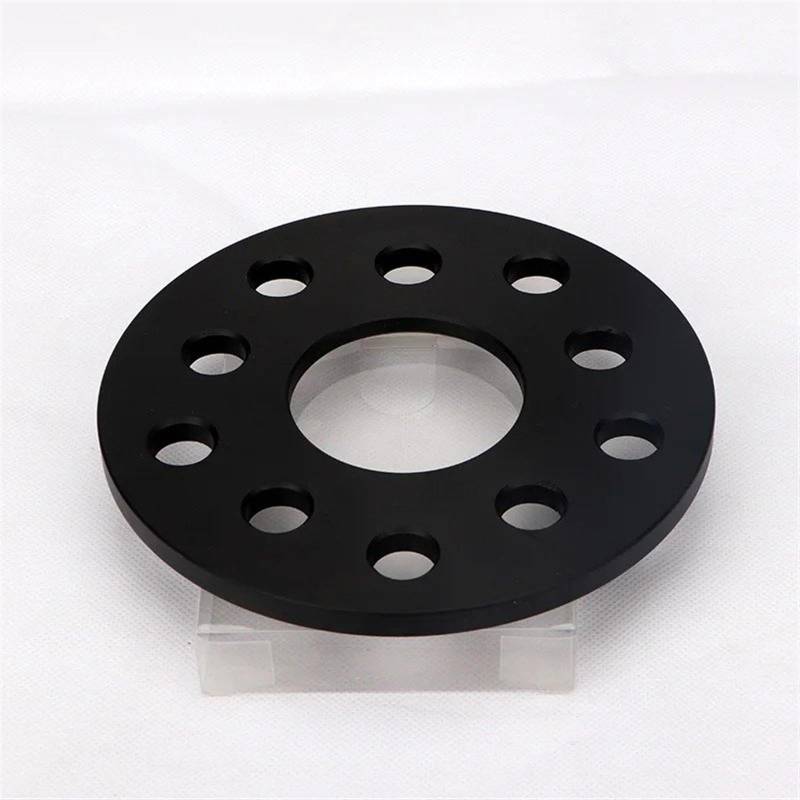 Wheel Spacer Für Alfa Für Romeo Für Stelvio Für Giulia Für Brera Für Spider 2 Stück 3/5/8/12/15/20mm Spurverbreiterungen Adapter PCD 5x110 CB: 65,1mm Rad Distanzscheiben(2PCS 8mm Black) von HMGWLCGH