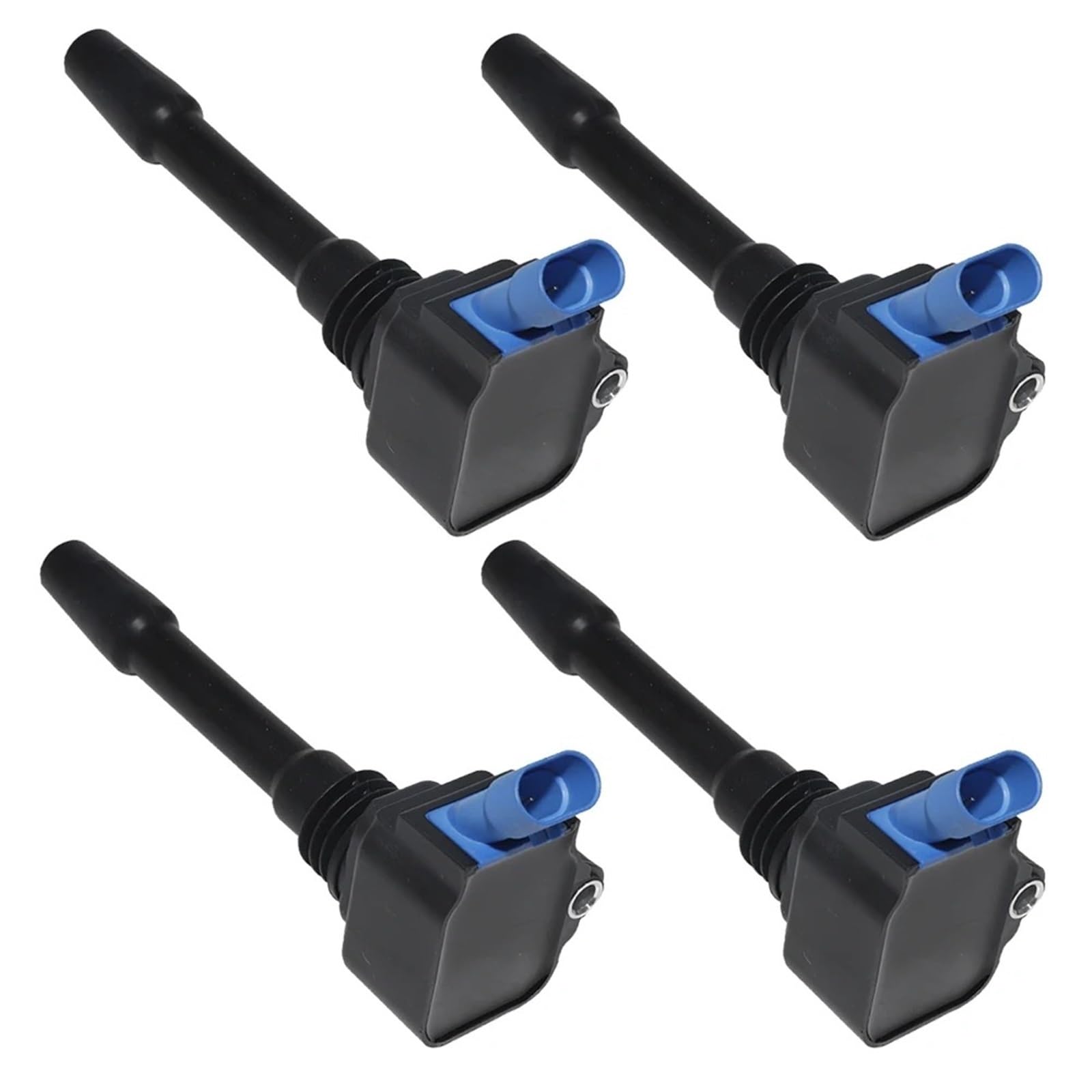 Zündspule Auto Für FIAT Für 500L 500X Zubehör 55270223 Zündspulen Zündspule Gummistiefel Stecker(4pcs) von HMGWLCGH