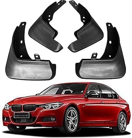 4 Stück Auto-Schmutzfänger Für BMW 3 Series F30 F35 2012-2018, vorne und hinten wasserdicht Spritzschutz Kotflügel-Zubehör von HMLTD