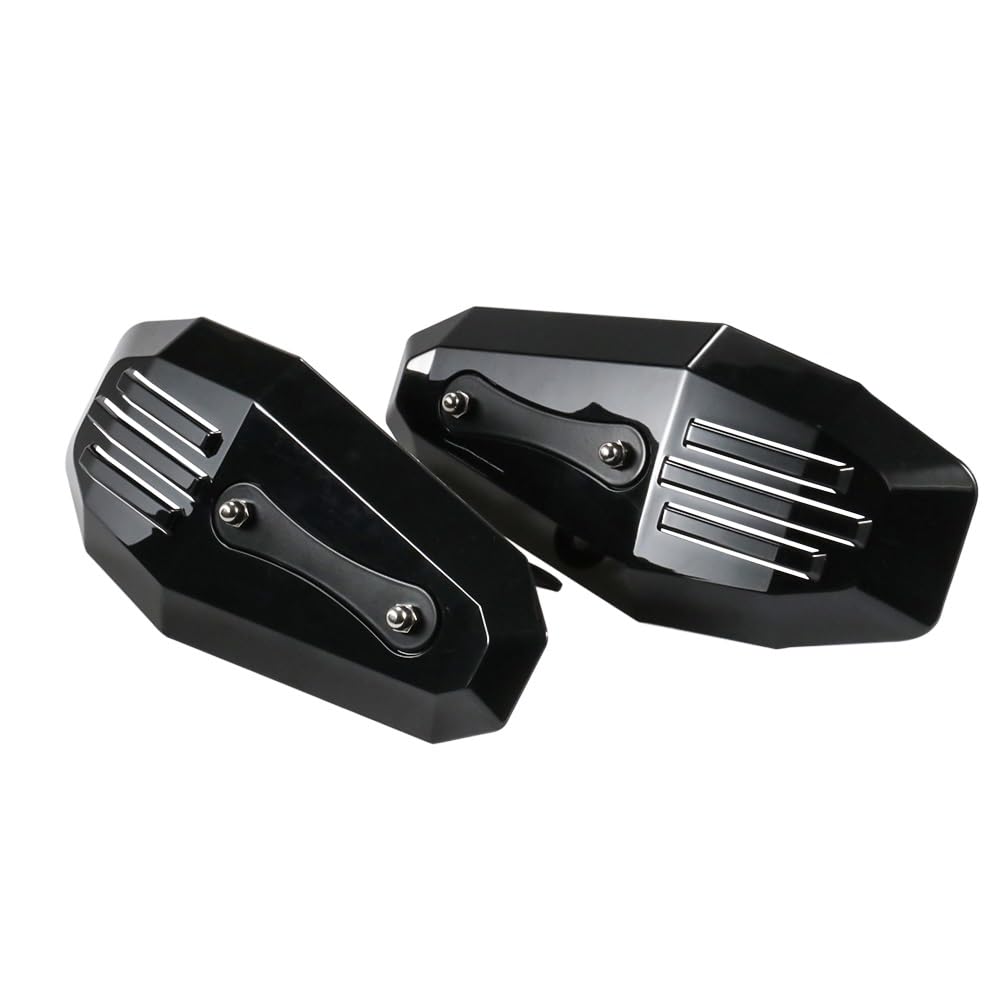 Motorrad Für H&Arley Für D&avidson Sporster XL883 XL1200 X48 Für Fat Boy V-Rod Road King Motorrad Handschutz Universal Handschutz Schutz (Color : Black) von HMLTD