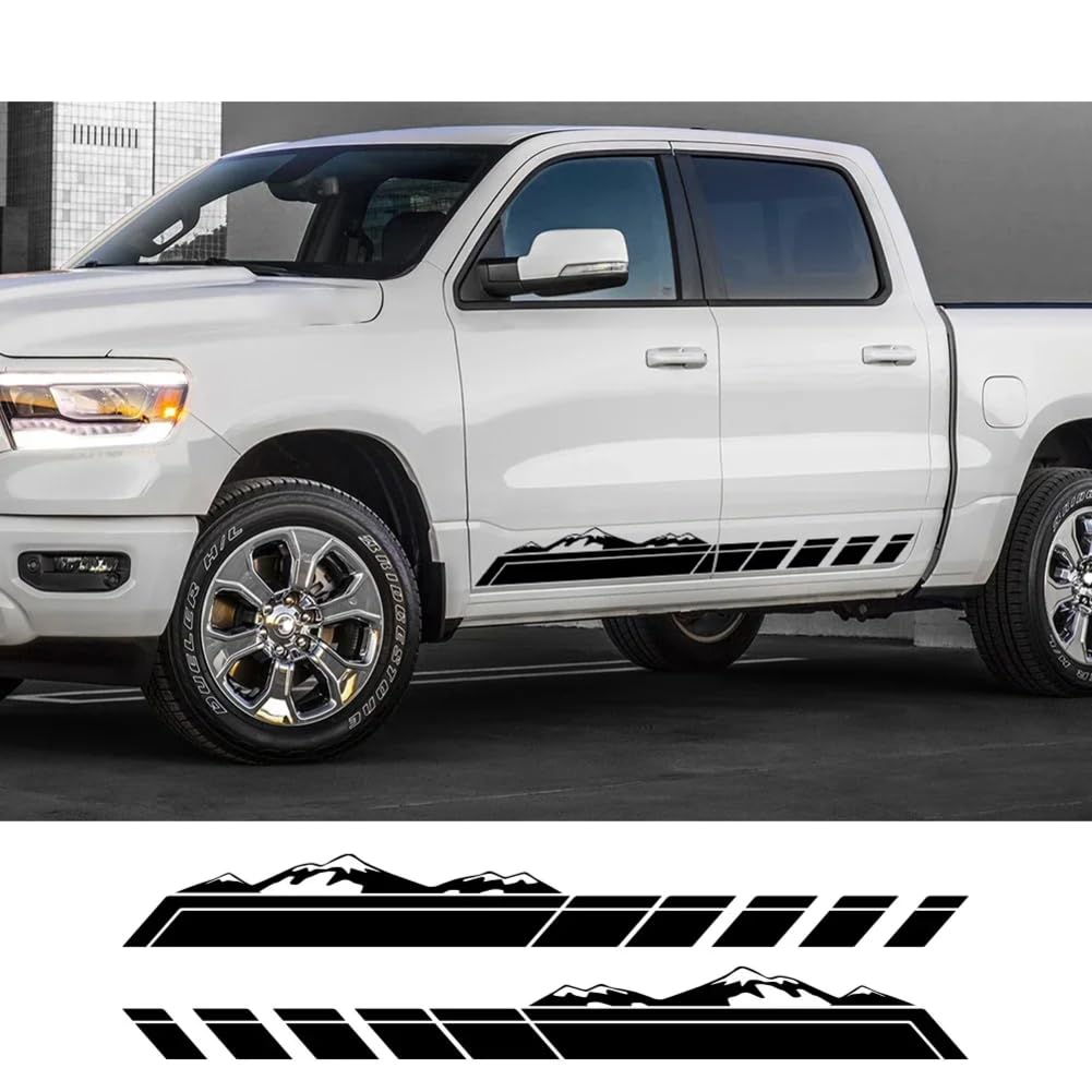 Pickup Tür Seite Berg Aufkleber Dekor Auto Aufkleber Auto Zubehör, Für Ford F150, Für Ranger, Für T=oyota, Für Hilux Tacoma Dodge, Für RAM, Für Isuzu, Für Dmax Pickup Tür Seite Berg Aufkleber Dekor Auto Aufkleber Auto Zubehör, Für Ford F150, Für Ranger, Für T=oyota, Für Hilux Tacoma Dodge, Für RAM, Für Isuzu, Für Dmax von HMLZSJ