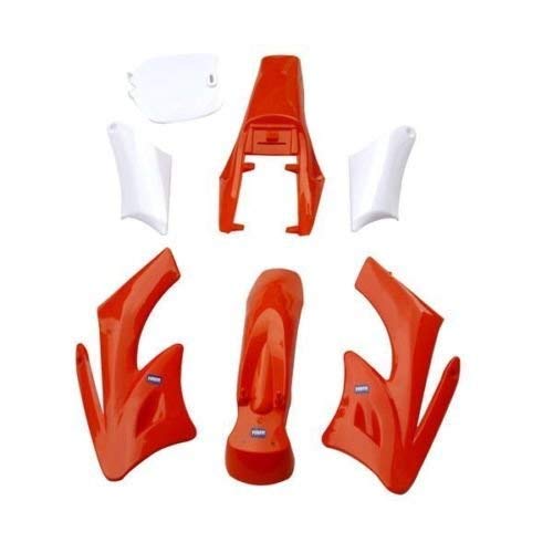 HMParts 2 Takt Mini Cross KDX Orion Verkleidungs Set Orange von HMParts