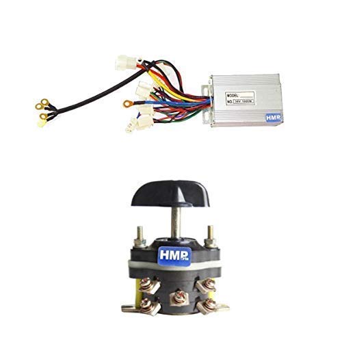 HMParts Controller 36V 1000W + Schalter Vorwärts/Rückwärts für Kinder ATV Quad von HMParts