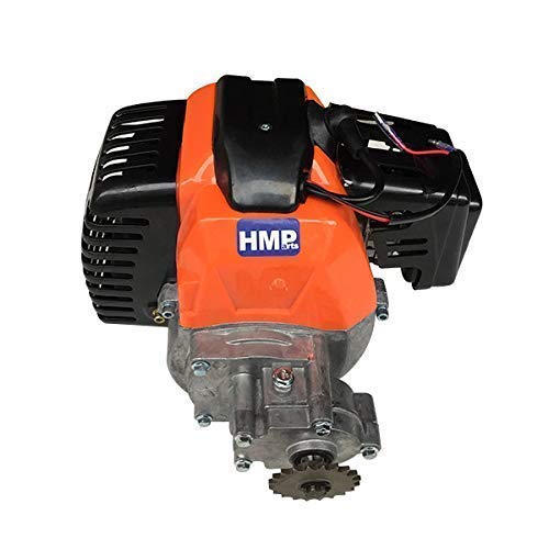 HMParts Mach1 kompletter Motor 43 ccm Pocket Bike Gas Scooter von HMParts