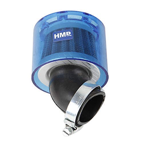 HMParts Performance Luftfilter 42 mm (45°) mit Spritzschutz für Quad ATV Dirt Bike Pit Bike von HMParts