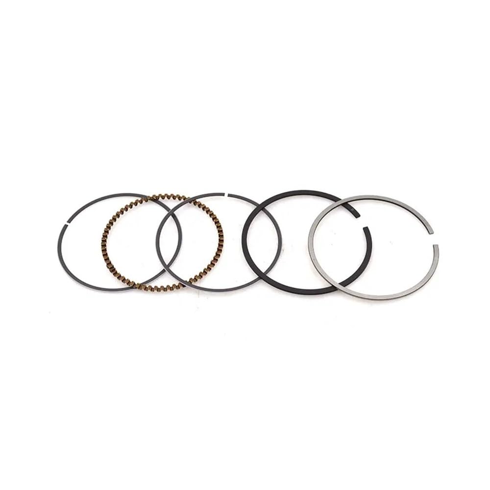 44mm Kolben 13mm Pin Ring Dichtungssatz Kompatibel mit 125cc Motor Ersatzteile für CBT125 QJ125 CM125 CBT QJ CM 125(PISTON RING) von HNJFXCRO