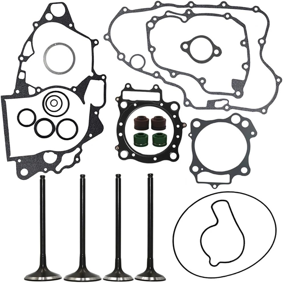 Kompatibler Einlass- und Auslassventilschaftdichtungssatz für 2005 bis 2021 750 KVF750 4X4I und 2005 bis 2013 650 KVF650 4x4 von HNJFXCRO