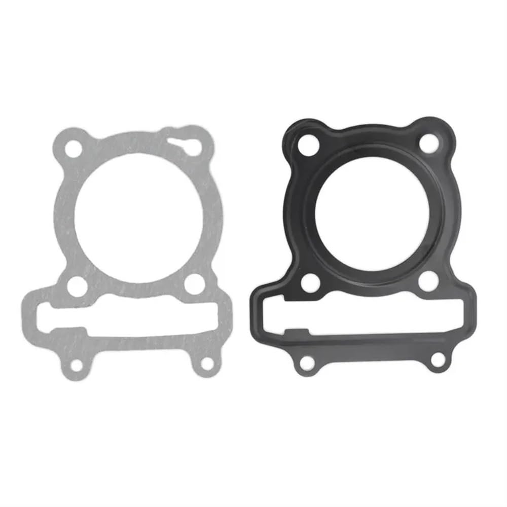 Motorrad-Motor-Ersatzteile, kompatibel mit GR125 XS125T XS125T-17 ARA GR XS 125 Kolben 52,4 mm Stift 15 mm Ringdichtungssatz(GASKET SET) von HNJFXCRO