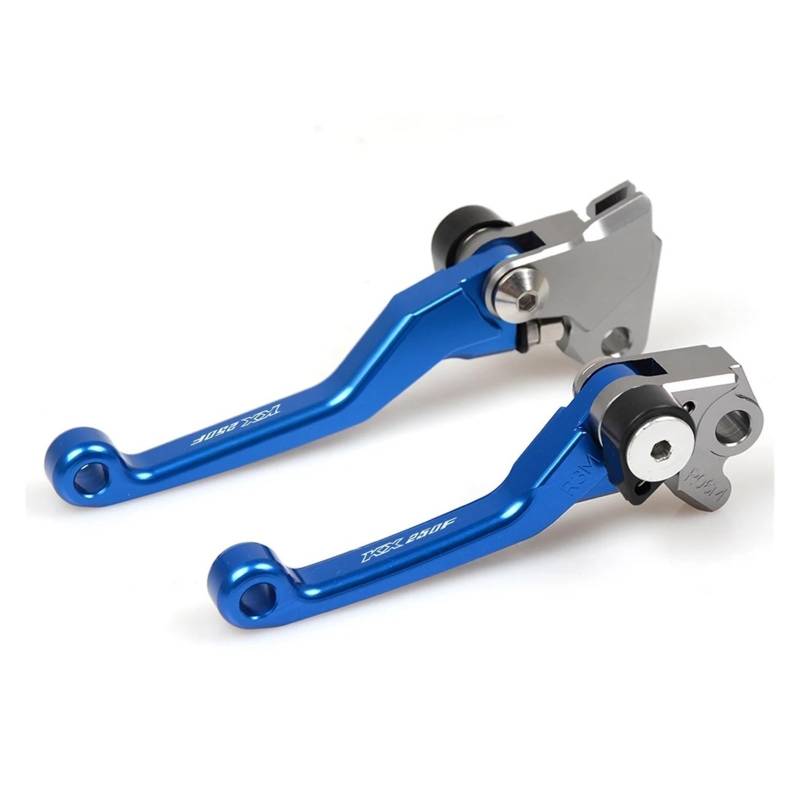 Bremshebel Klappbare Handbremse Pivot Dirt Bike Bremskupplungshebel Griff für Kawasaki KX250F KXF 250 2005 2006 2007 2008 2009 2010 2011 2012 Kupplung von HNQTVJLY