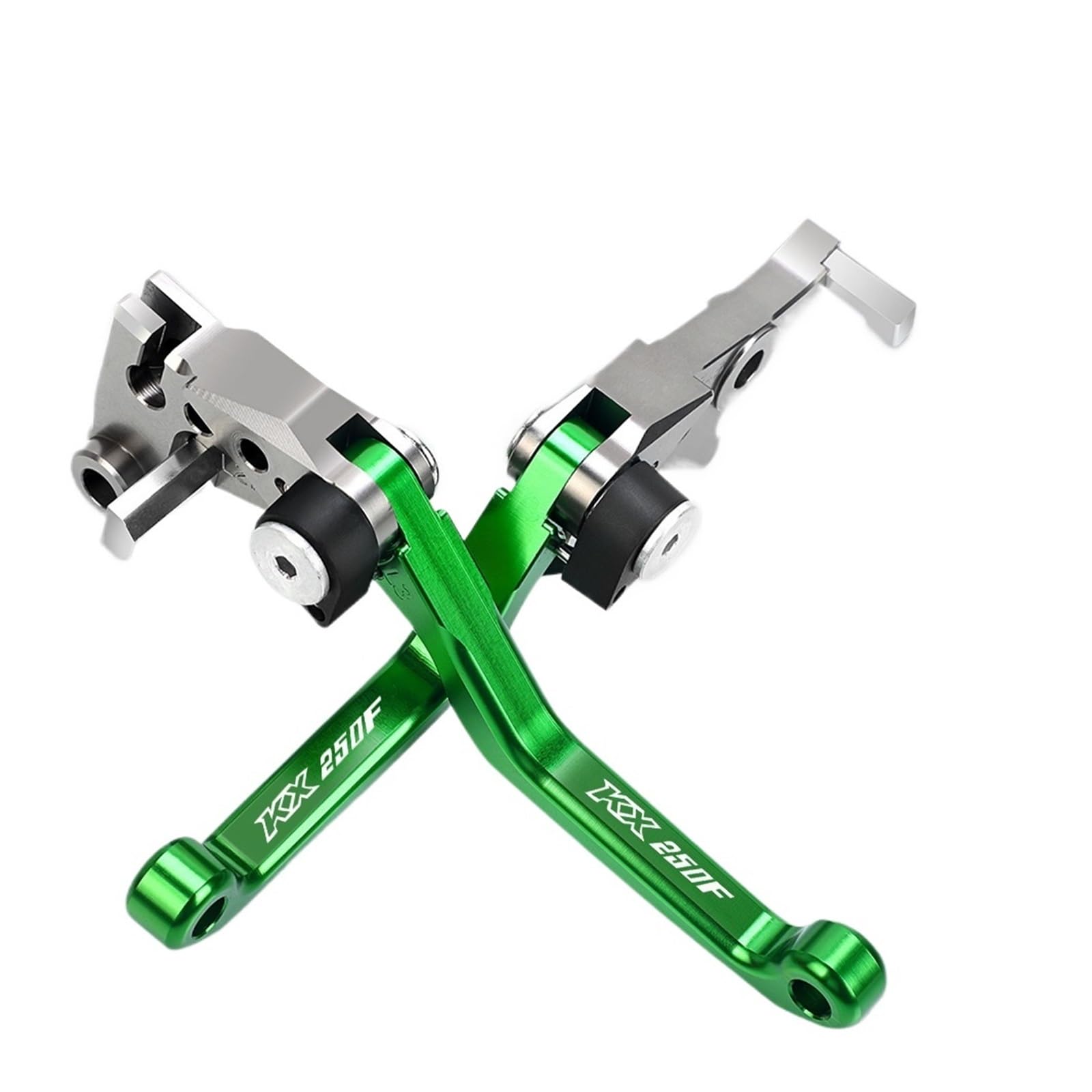 Bremshebel Klappbare Handbremse Pivot Dirt Bike Bremskupplungshebel Griff für Kawasaki KX250F KXF 250 2005 2006 2007 2008 2009 2010 2011 2012 Kupplung von HNQTVJLY