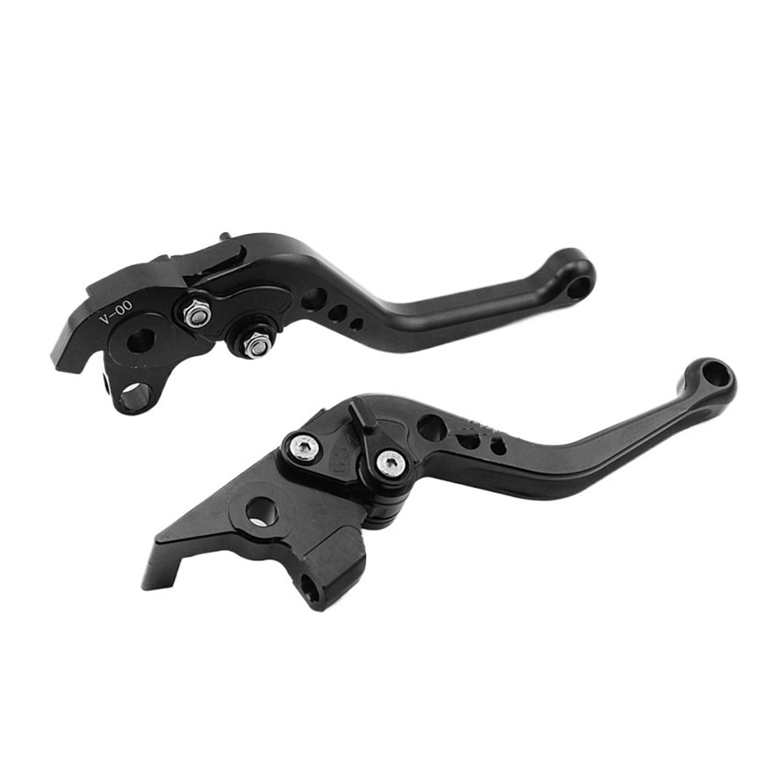 Bremshebel Lange/Kurze Bremskupplungshebel für Duc&ati 1000SS/900SS/750SS 996/998/748/S/R Monster S4R S4 1000/900 Motorrad-Aluminium-Bremshebel Kupplung von HNQTVJLY