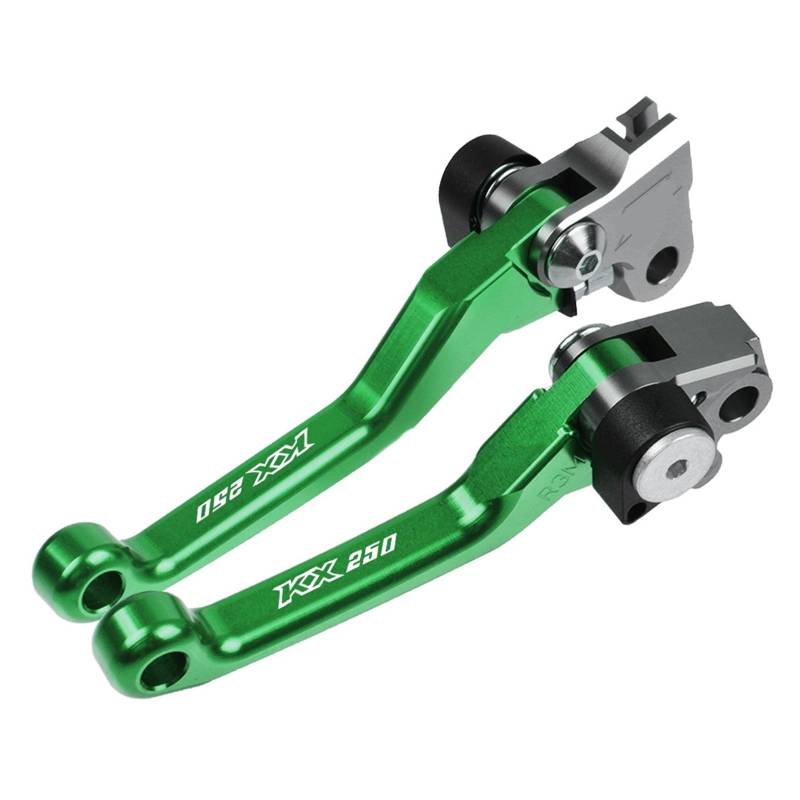 Bremshebel Motorrad Bremskupplungshebel nach Maß für Kawasaki KX KLX 65 80 85 120 125 250 450 F KLX125 KLX250 KX65 KX80 KX85 KX125 KX250 Kupplung von HNQTVJLY