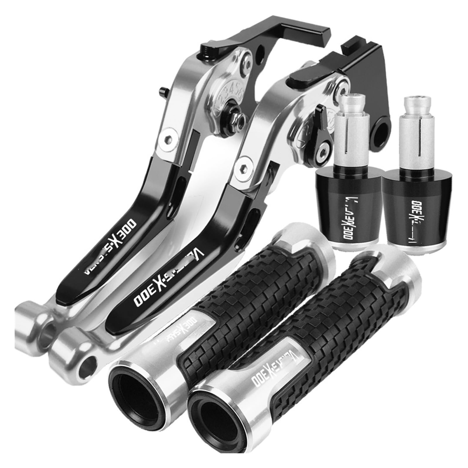 Bremshebel Motorrad Für Kawasaki Ver&sys -X300 Einstellbare Bremse Kupplung Hebel Griff Bar Ends Ver&sys Ver&sys X 300 2017-2021 2020 2019 2018 Kupplung von HNQTVJLY