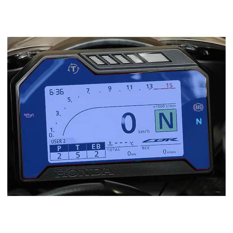 Instrumenten Displayschutzfolie Für CBR1000RR Cbr1000rr 2017 2018 Motorrad Geschwindigkeit Instrument Cluster Kratzschutz Film Screen Protector Blu-ray von HNQTVJLY