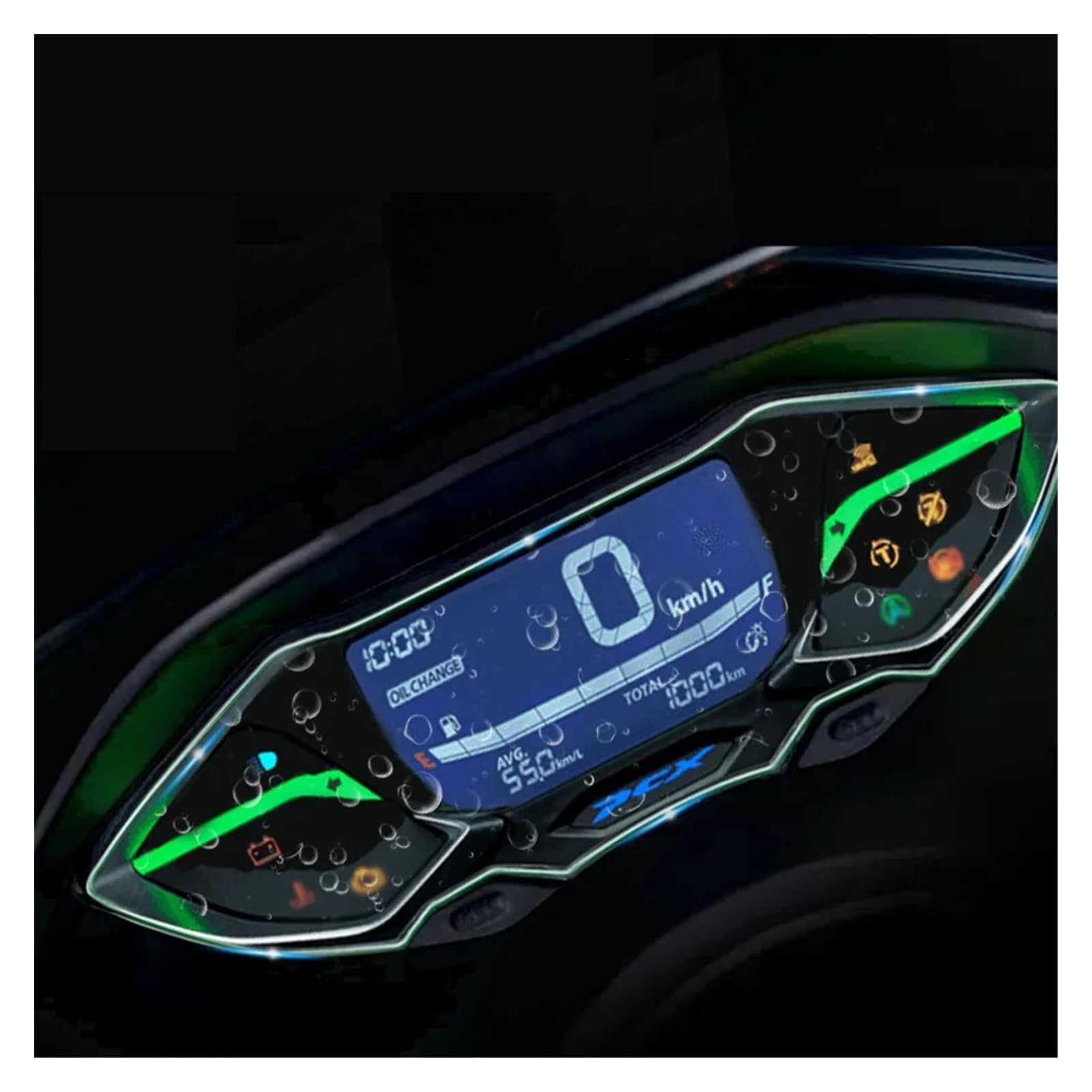 Instrumenten Displayschutzfolie Für Ho&nda PCX160 PCX125 2021 2022 PCX 160 125 Motorrad Instrument Cluster Kratzschutz Film Dashboard Screen Protector von HNQTVJLY