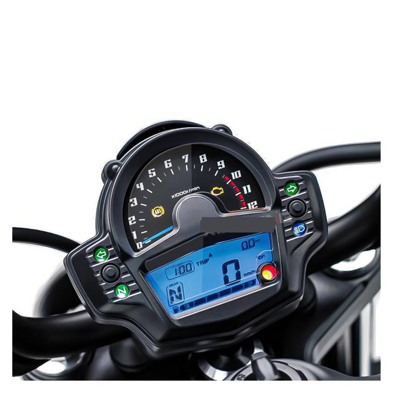 Instrumenten Displayschutzfolie Für Kawasaki Vu-lcan S 650 / Cafe VN650 2023 + Motorrad Scratch Cluster Screen Dashboard Schutz Instrument Film Zubehör von HNQTVJLY