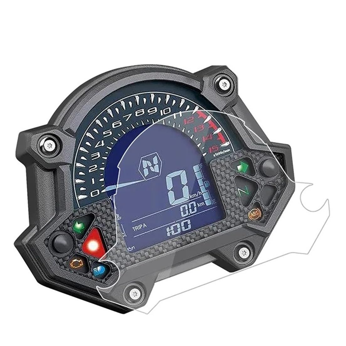 Instrumenten Displayschutzfolie Für Kawasaki Z400 2019-2020 Z650 2017-2019 Z900 Motorrad Armaturenbrett Schutz Instrument Cluster Scratch Screen Film Schutz von HNQTVJLY