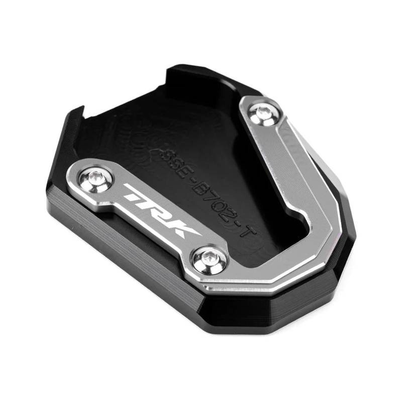 Stützplatte Fuß Verlängerungs Für Be&Nelli TRK702X 2023 TRK702 TRK 702X TRK 702 2022 Motorrad CNC Seitenständer Enlarger Kickstand Pad von HNQTVJLY