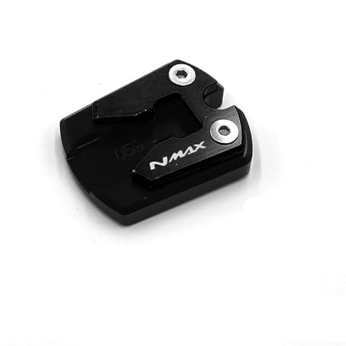 Stützplatte Fuß Verlängerungs Für Yam&aha NMAX 155 2015-2018 N-MAX 125 NMAX155 NMAX125 Motorrad CNC Modifizierte Flache Fuß Seite Stehen Verlängerung Kickstand Pad von HNQTVJLY